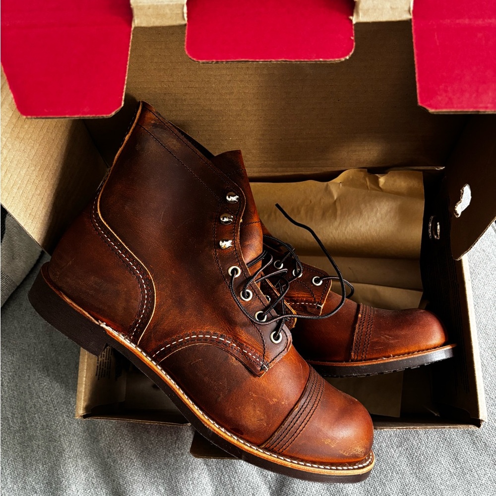 Red Wing Iron Ranger Heritage #8085 Copper men’s 6-inch boot size 11 (brand new)